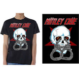 Mötley Crüe T Shirt - Skull Cuffs 2