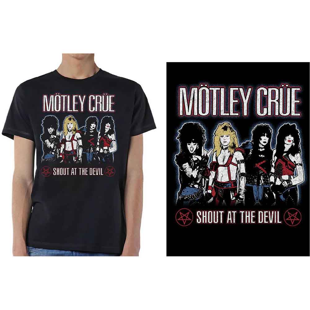 Mötley Crüe T Shirt - Shout At The Devil