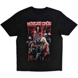 Mötley Crüe T Shirt - Live Montage Red