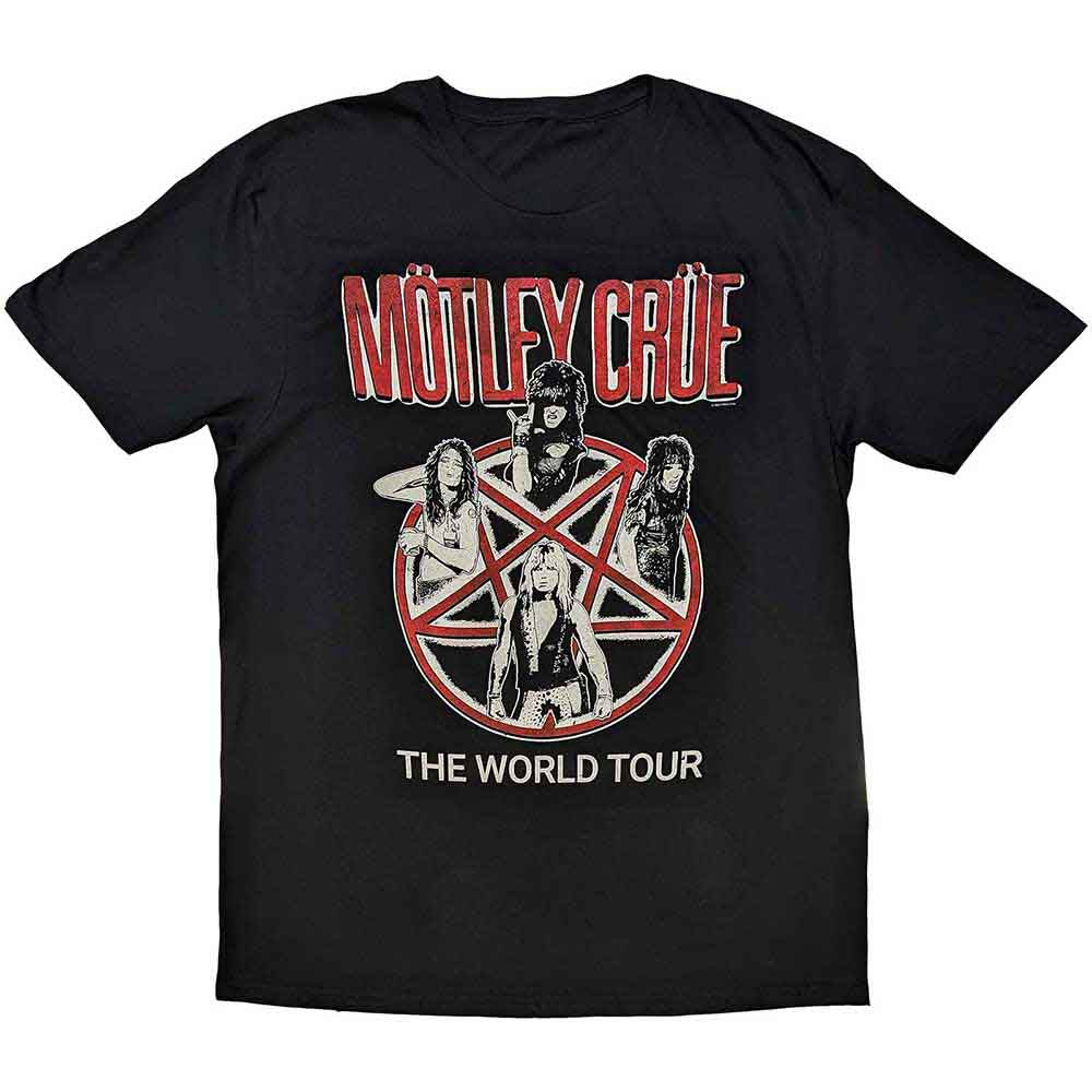 Mötley Crüe T Shirt - Vintage World Tour
