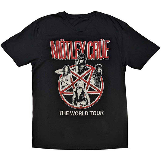 Mötley Crüe T Shirt - Vintage World Tour