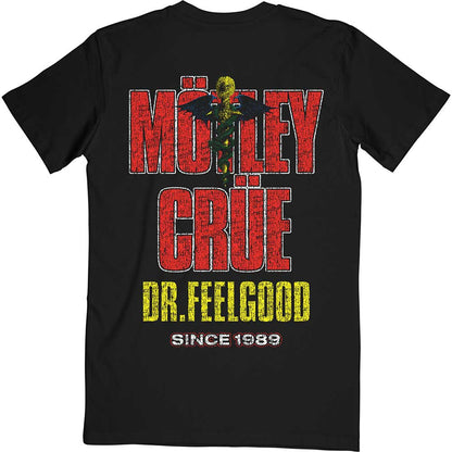 Mötley Crüe T Shirt - Dr Feelgood Circle Photo
