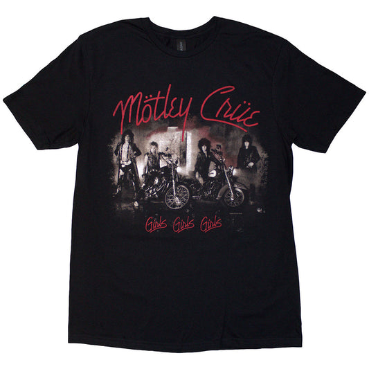 Mötley Crüe T Shirt - Girls, Girls, Girls Vintage