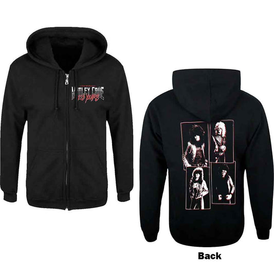 Motley Crue Hoodie - 40 Years F&B