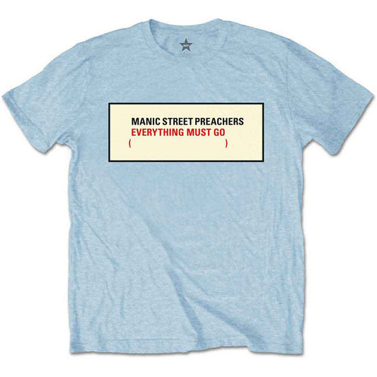 Manic Street Preachers T Shirt - Everything Must Go