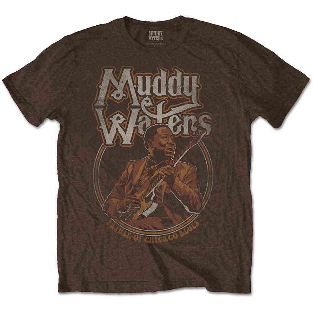 Muddy Waters T Shirt - Father Of Chicago Blues