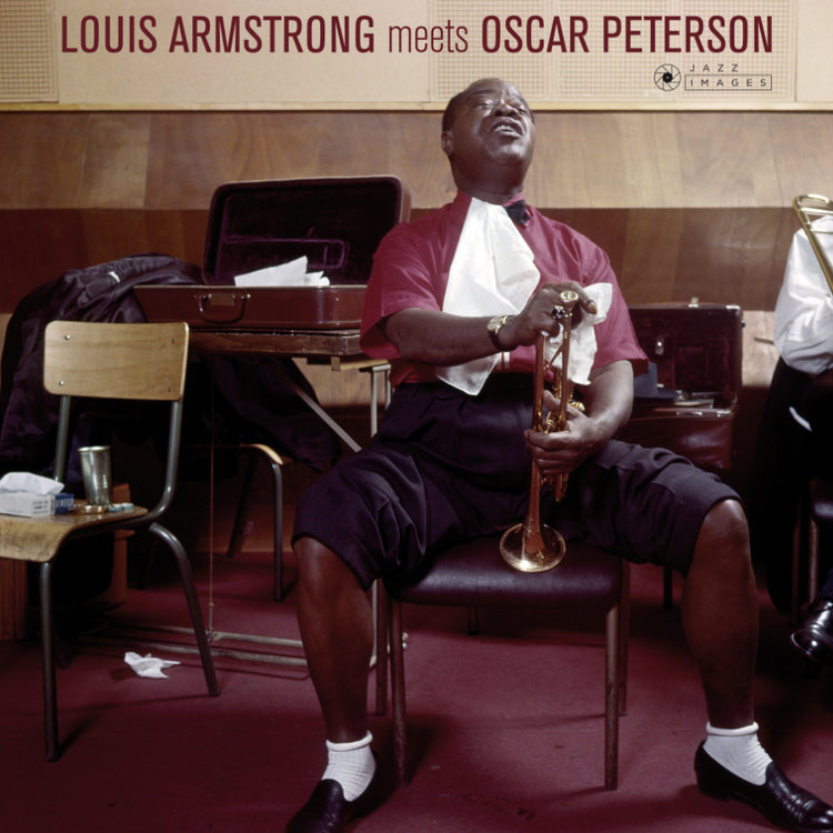 Louis Armstrong LP - Louis Armstrong Meets Oscar Pe