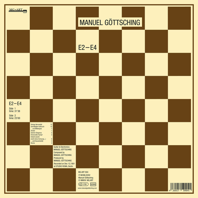 Manuel Gottsching LP - E2-E4