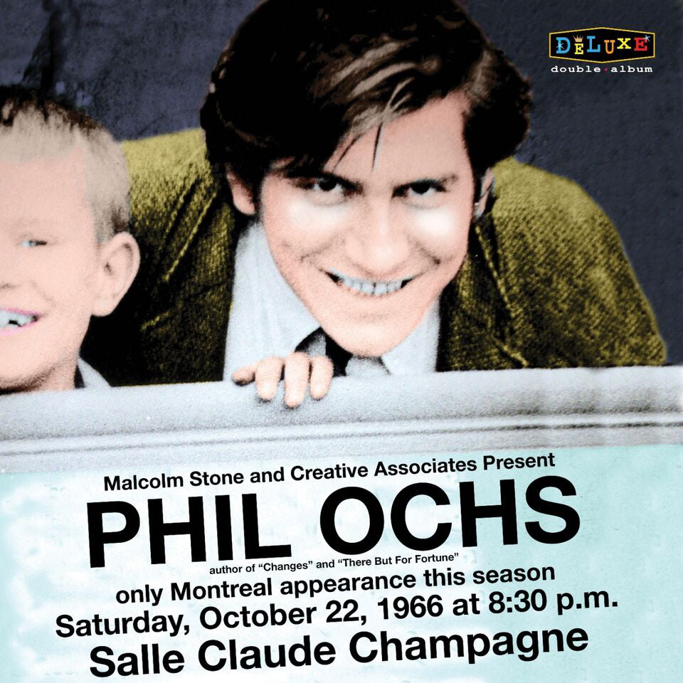 Phil Ochs LP - Live In Montreal 10/22/66 | Buy Now For 44.99