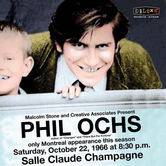 Phil Ochs LP - Live In Montreal 10/22/66 | Buy Now For 44.99
