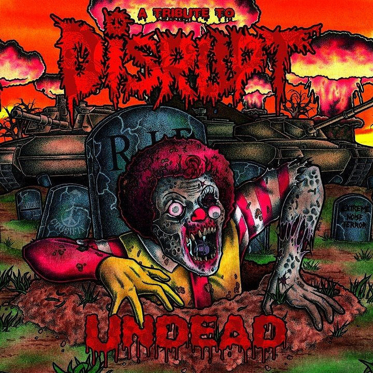 Various Artists LP - Undead - A Tribute To Disrupt (2Lp) | Buy Now For 44.99