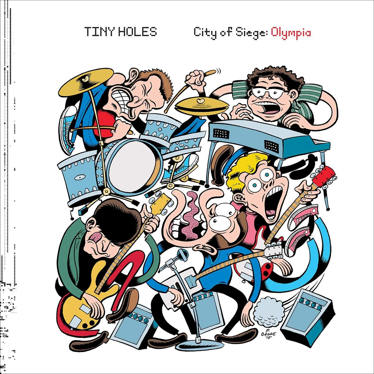 Tiny Holes LP - City Of Siege: Olympia