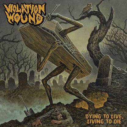 Violation Wound LP - Dying To Live  Living To Die