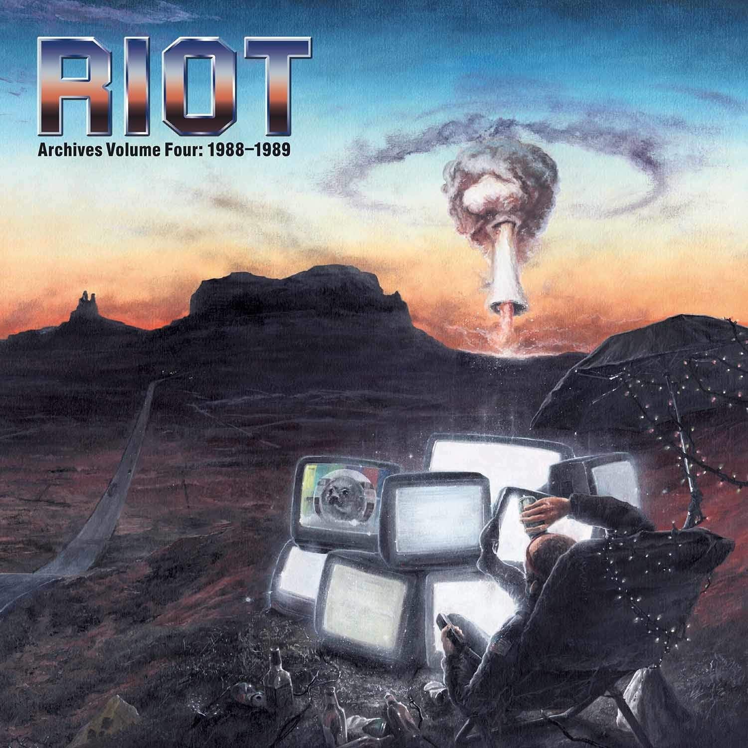 Riot LP - Archives Volume 4: 1988-1990 (Colour Vinyl +Dvd) | Buy Now For 54.99