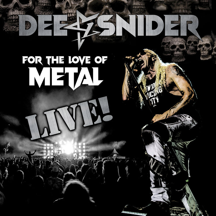 Snider Dee LP - For The Love Of Metal - Live