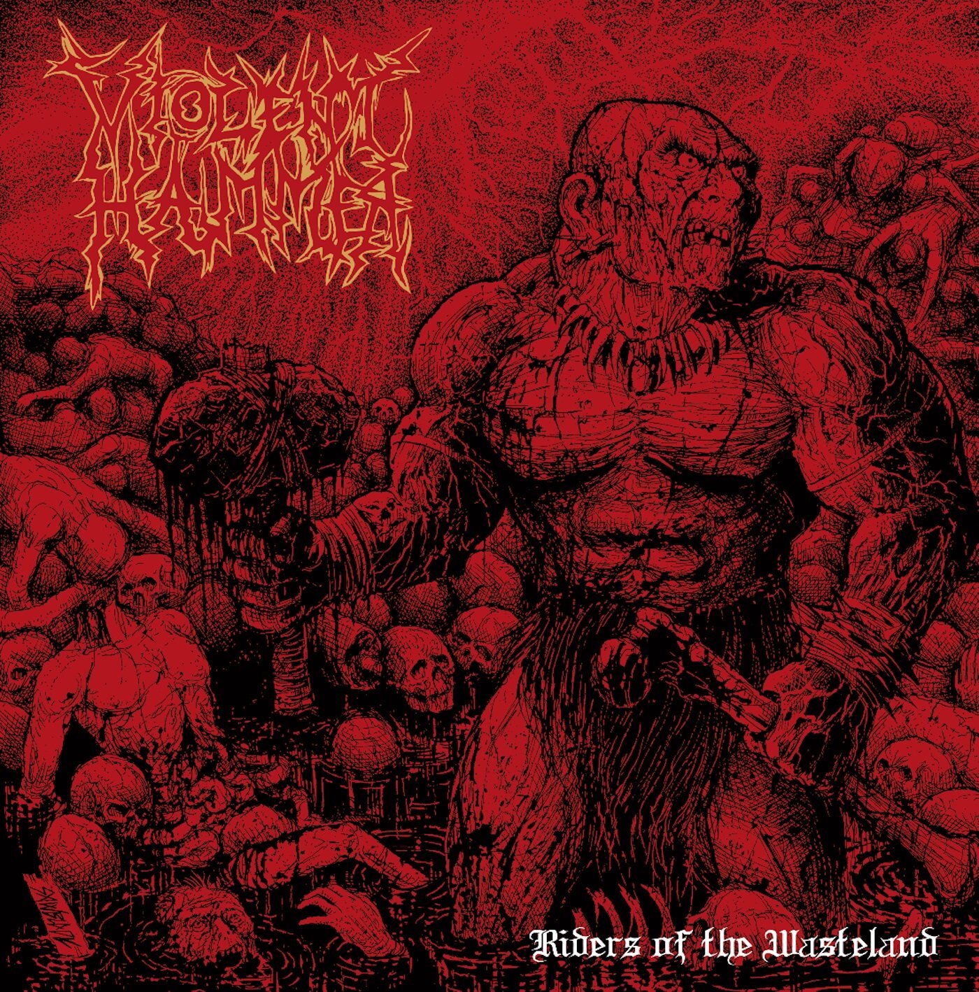 Violent Hammer LP - Riders Of The Wasteland | Buy Now For 34.99