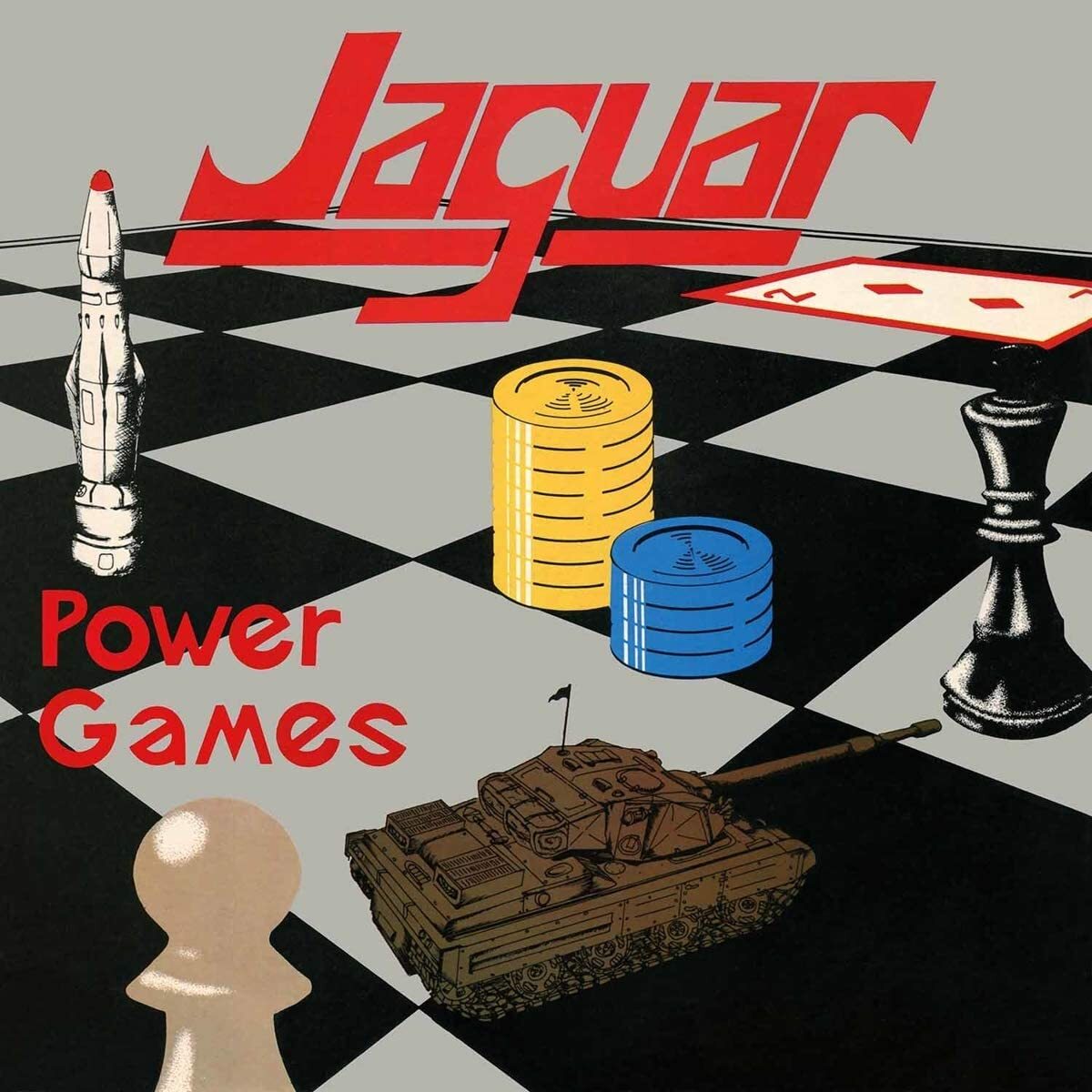 Jaguar LP - Power Games (+ 7 Inch) (Silver Vinyl) | Buy Now For 59.99