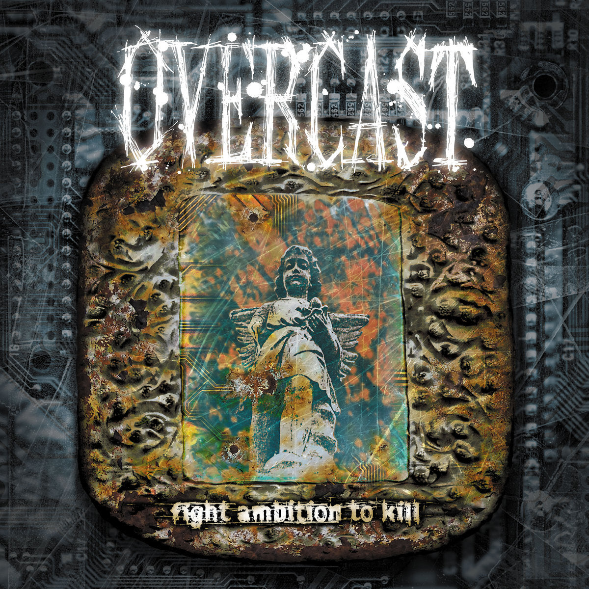 Overcast LP - Fight Ambition To Kill (Mint/Baby Blue Splatter) | Buy Now For 49.99