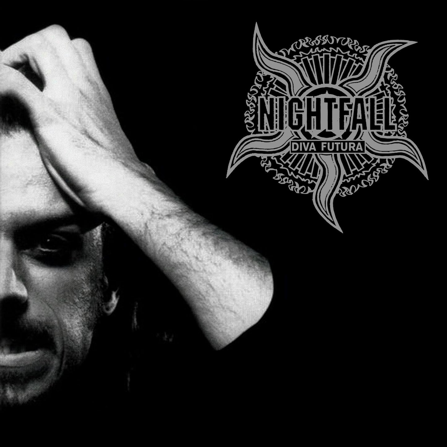 Nightfall LP - Diva Futura (Grey / Black Marble Vinyl) | Buy Now For 44.99