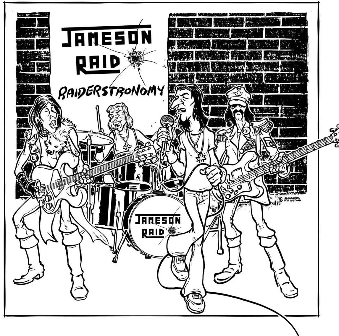 Jameson Raid LP - Raiderstronomy (Blue Vinyl) | Buy Now For 54.99