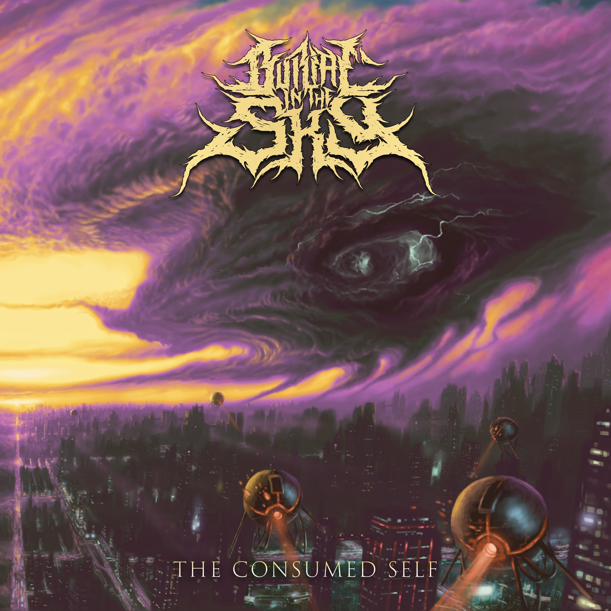 Burial In The Sky LP - The Consumed Self (Violet/Yellow Double Vinyl) | Buy Now For 44.99