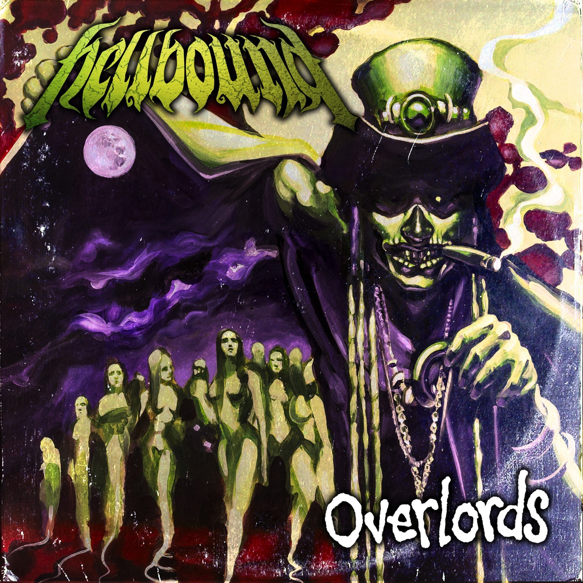 Hellbound LP - Overlords (Solid Purple Vinyl) | Buy Now For 34.99