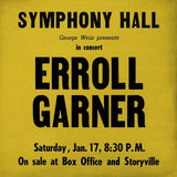 Erroll Garner LP - Symphony Hall Concert