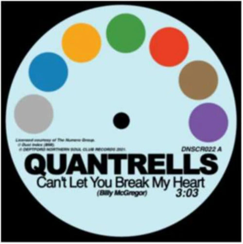 Quantrells & Promise LP - Can'T Let You Break My Heart / I'M Not Ready For Love