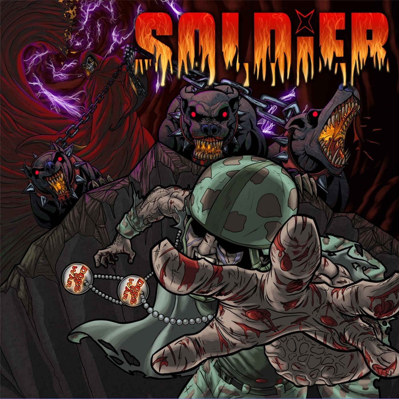 Soldier LP - Dogs Of War (Purple Vinyl) | Buy Now For 22.99