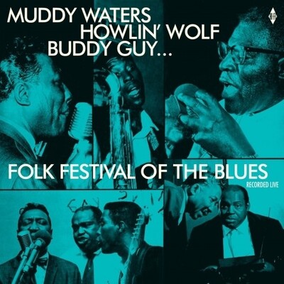 Muddy Waters  Howlin Wolf  Bu LP - Folk Festival Of The Blues Wit