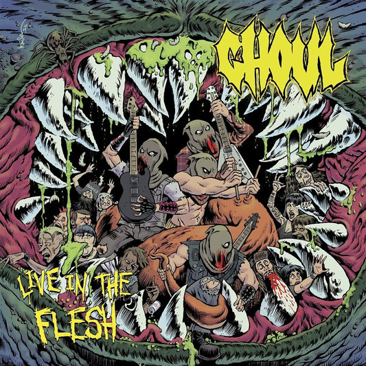 Ghoul LP - Live In The Flesh (Blue Vinyl) | Buy Now For 39.99