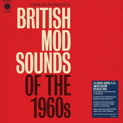 Various Artists LP - Eddie Piller Presents British Mod Sounds of the 1960S | Buy Now For 44.99