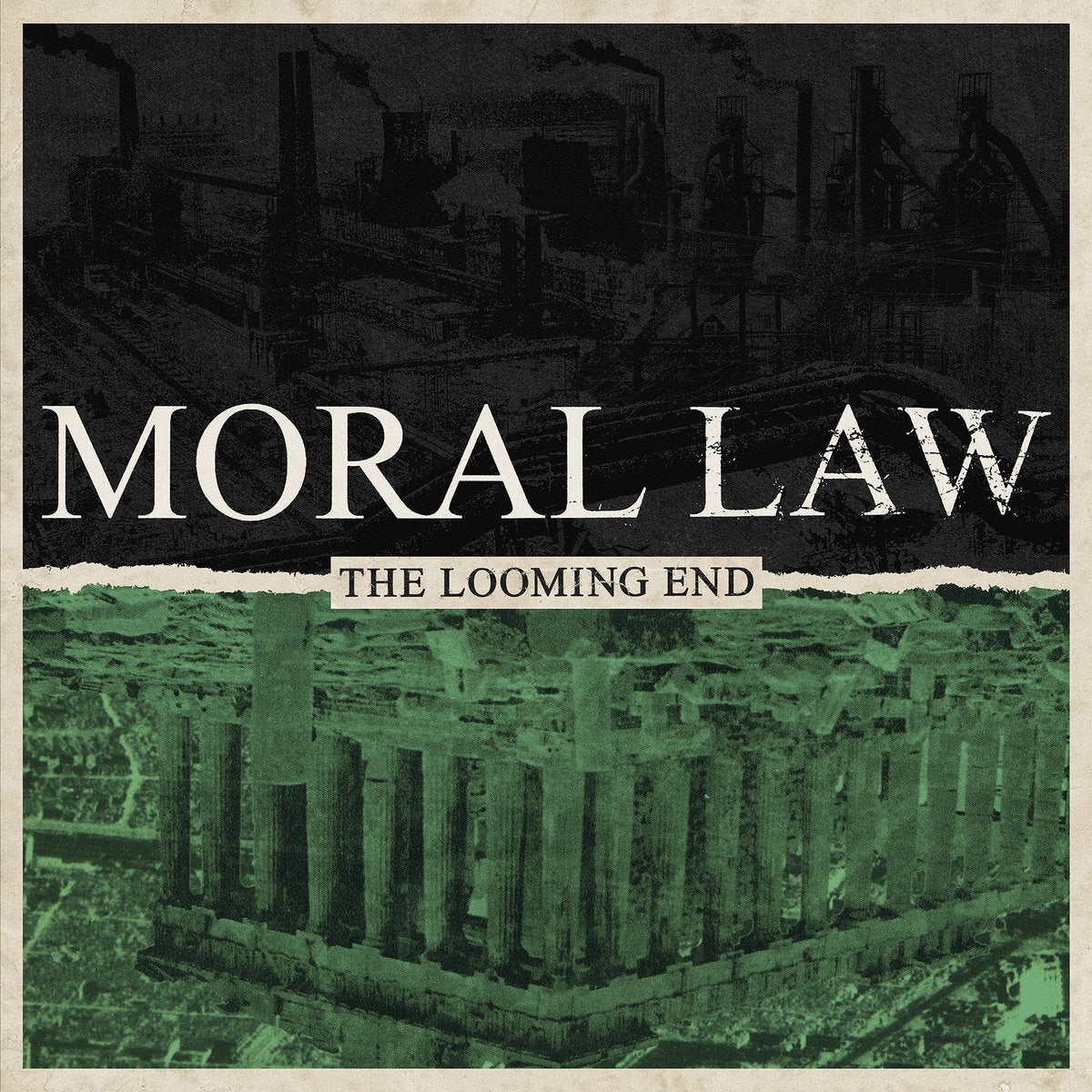 Moral Law LP - The Looming End (Green Marble Vinyl) | Buy Now For 49.99