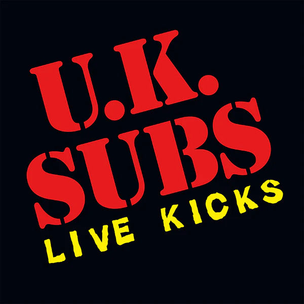 Uk Subs LP - Live Kicks (Orange Vinyl) | Buy Now For 24.99