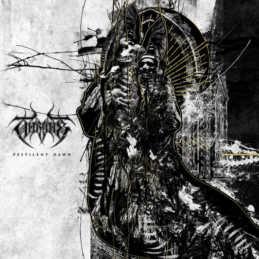 Throne LP - Pestilent Dawn (Marble/Black/Gold Splatter Vinyl) | Buy Now For 39.99