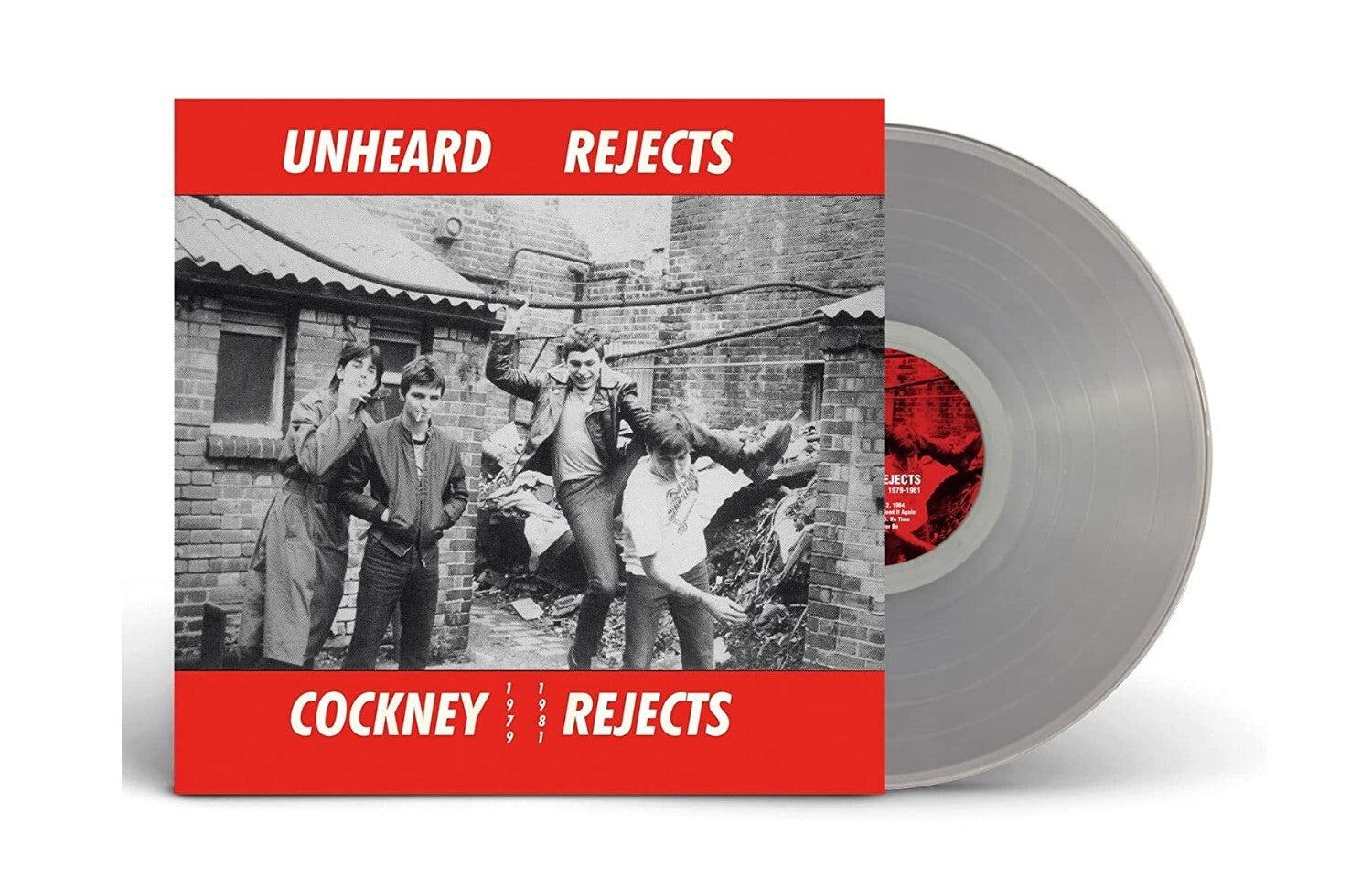 Cockney Rejects LP - Unheard Rejects (1979-1981) (Clear Vinyl) | Buy Now For 24.99