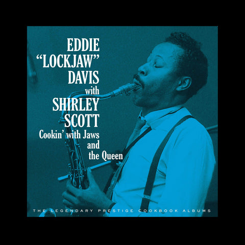 Eddie 'Lockjaw' Davis LP + Book - Cookin' With Jaws And The Queen: The Legendary Prestige Cookbook Albums