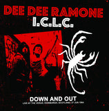 Dee Dee Ramone I.C.L.C. LP - Down And Out: Live At The Venue, Edinburgh, Scotland, 27 Jun 1994 - Fm Broadcast | Buy Now For 34.99