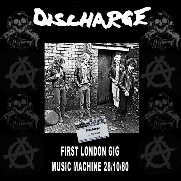 Discharge LP - Music Machine 28/10/80 - First London Gig (Transparent Purple Vinyl + Poster) | Buy Now For 34.99