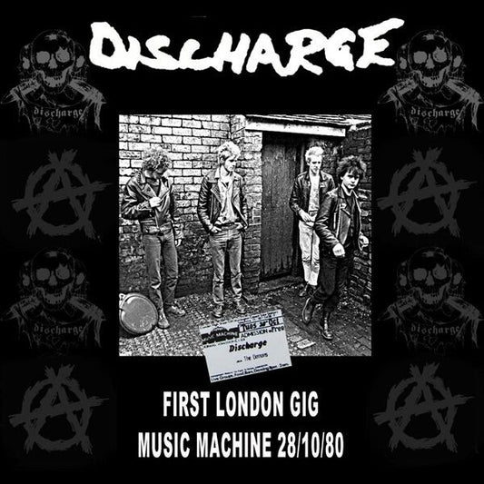 Discharge LP - Music Machine 28/10/80 - First London Gig (Transparent Purple Vinyl + Poster) | Buy Now For 34.99