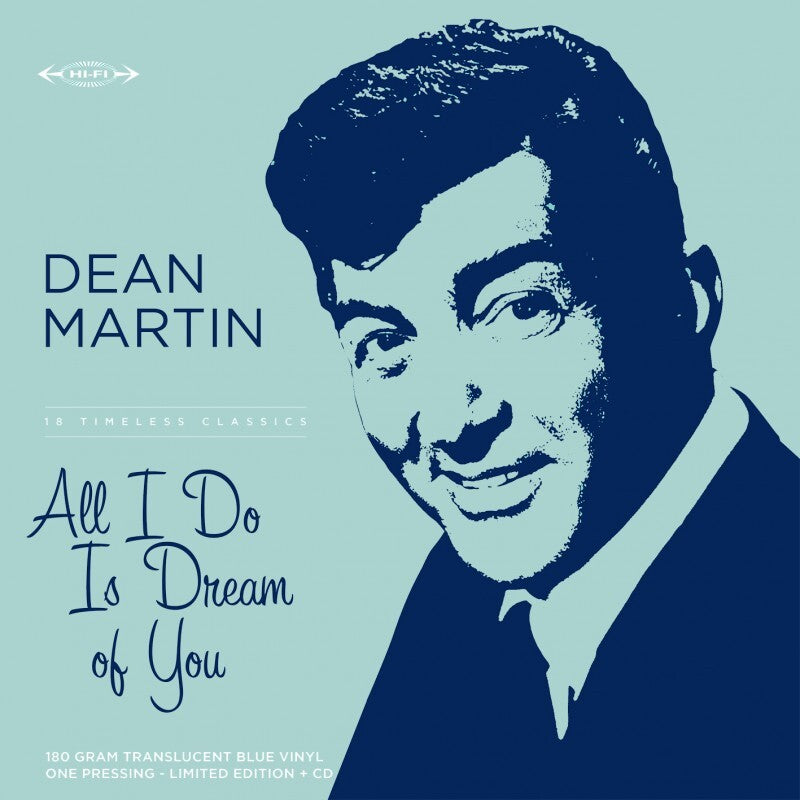 Dean Martin LP - All I Do Is Dream Of You (Blue Vinyl) (Rsd 2023) | Buy Now For 34.99