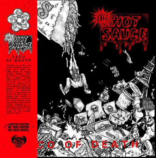 Extra Hot Sauce LP - Taco Of Death (Red Vinyl)