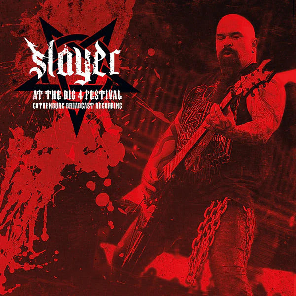 Slayer LP - At The Big 4 Festival (Clear/Red Splatter Vinyl)