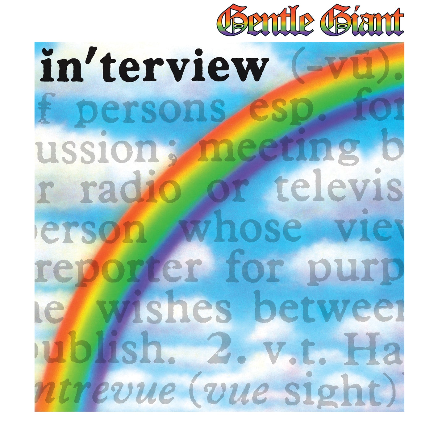 Gentle Giant LP - In'Terview [2023 Steven Wilson Remix] (Blue Vinyl)