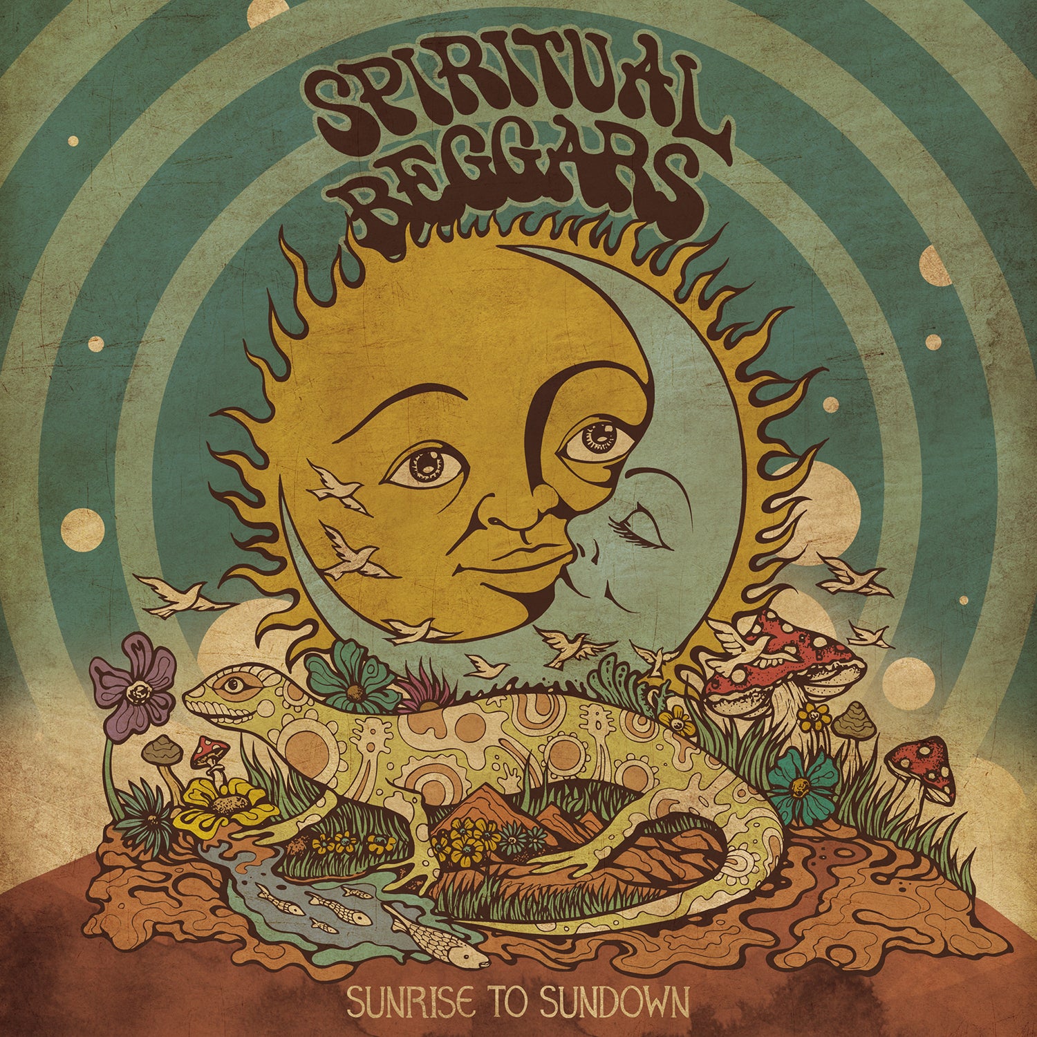 Spiritual Beggars LP - Sunrise To Sundown (Coke Bottle Green Vinyl) | Buy Now For 37.99