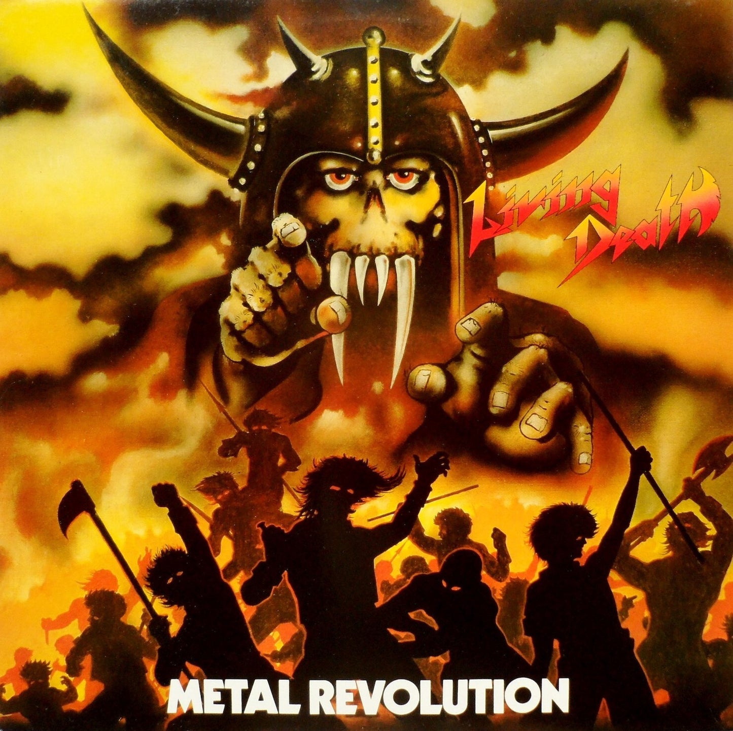 Living Death LP - Metal Revolution (Orange Vinyl) | Buy Now For 49.99