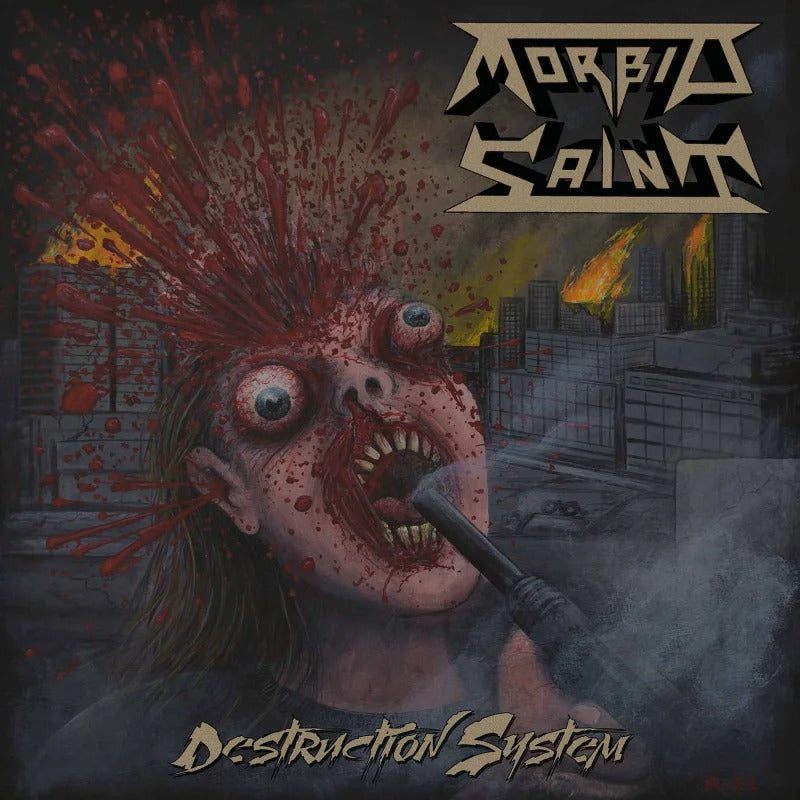Morbid Saint LP - Destruction System (Bone Vinyl) | Buy Now For 49.99