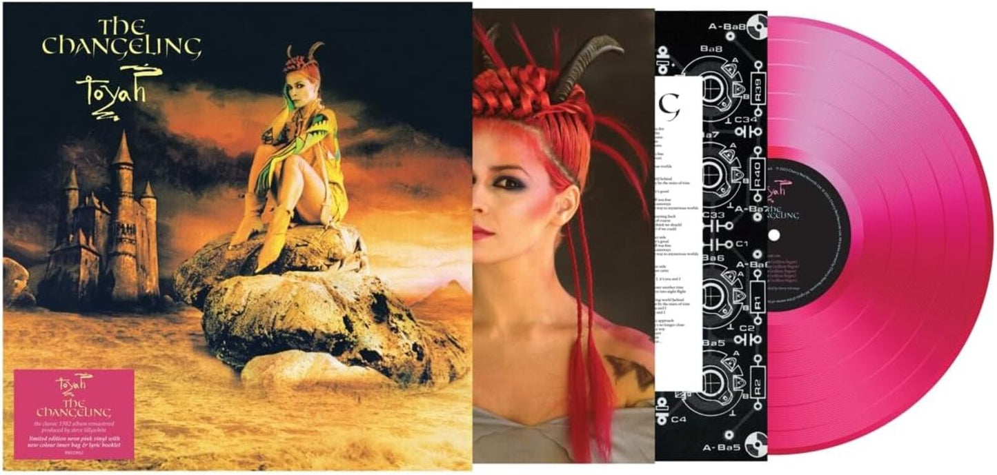 Toyah LP - Changeling - Neon Pink Vinyl E