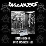 Discharge LP - Live At The Music Machine 1980 (Clear Vinyl) | Buy Now For 29.99