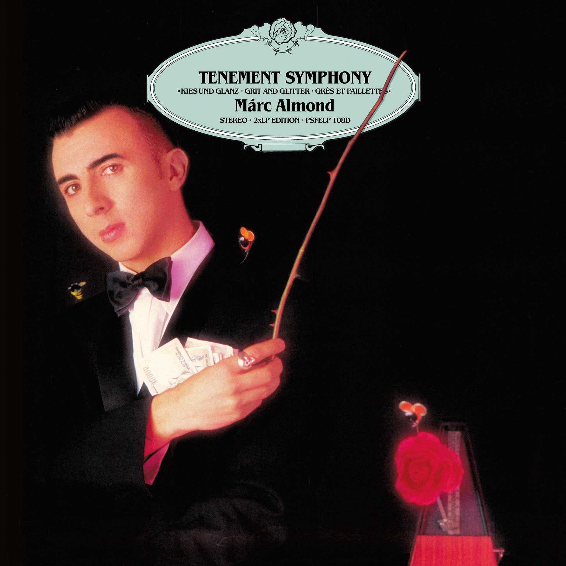 Marc Almond LP - Tenement Symphony (Blue Translucent Vinyl 2Lp Edition) | Buy Now For 49.99